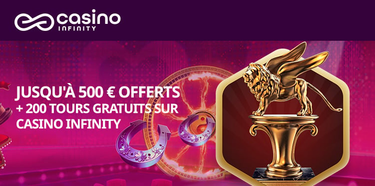 Bonus de bienvenue casino Infinity