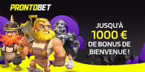 Profitez du bonus de bienvenue de ProntoBet Casino