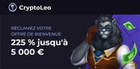 Profitez du triple bonus de bienvenue du casino CryptoLeo !