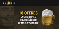 Fête du bonus d’octobre sur Casinoly