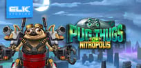 Retour à Nitropolis avec la nouvelle machine à sous d’ELK Studios : Pug Thugs of Nitropolis™ !