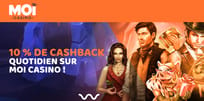 La promotion Cashback de MoiCasino