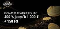 Profitez du bonus de bienvenue de SlotsVil Casino !