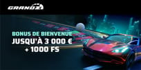 Profitez du package de bienvenue de Grandzrace Casino