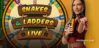 Refonte de Snakes & Ladders Live™ par Pragmatic Play Live