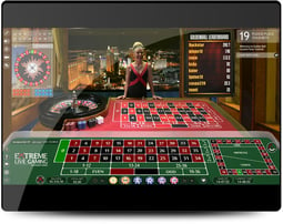 roulette live Extreme Live Gaming casino