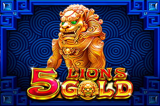 Machines a sous 5 lions gold