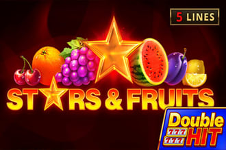 Machines a sous Stars & fruits: double hit