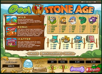 Machine à sous Cool Stone Age