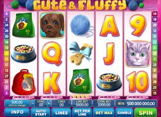 Casino machine a sous Cute and Fluffy