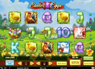Machine a sous gratuit Easter Eggs