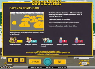 Machine a sous gratuite sans telechargement South Park