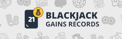 gains records blackjack