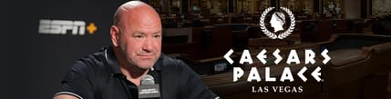 Enorme gain de Dana White au Caesars Palace