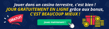 Banner casino online VS casino terrestre